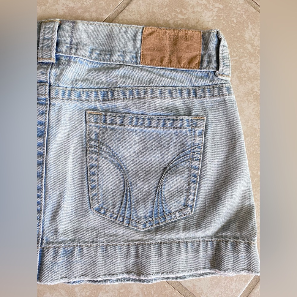 Y2k Hollister denim mini skirt - Picture 12 of 14